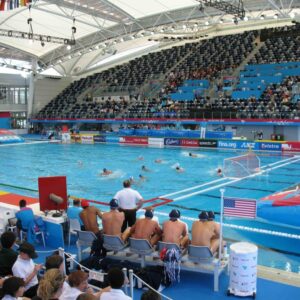 Anti Wave Water Polo Players Bench
